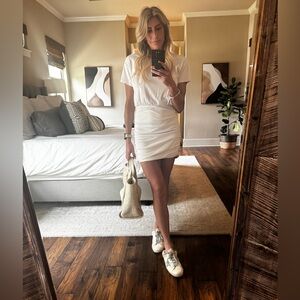 Bar III White Mini Skirt